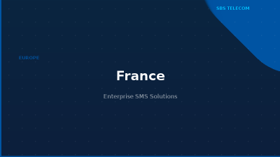 Enterprise SMS in France: A2P Routes, Compliance & Delivery Guide