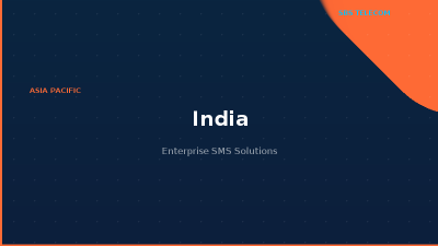 Enterprise SMS in India: A2P Routes, Compliance & Delivery Guide