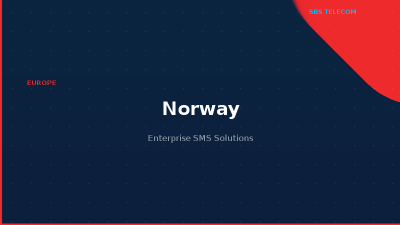 Enterprise SMS in Norway: A2P Routes, Compliance & Delivery Guide